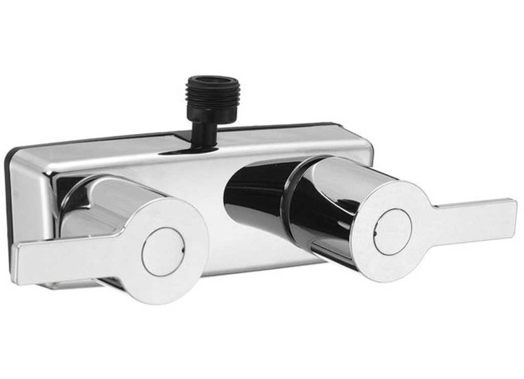 Dura Faucet - Modern Rv Shower Faucet  Chrome Polished - DF-SA100M-CP