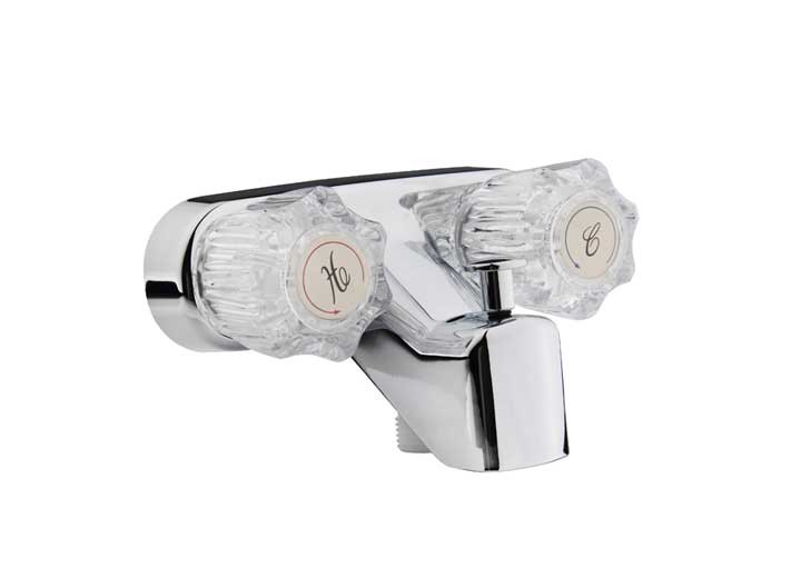 Dura Faucet - Rv Tub & Shower Diverter Faucet  Chrome Polished - DF-SA110A-CP