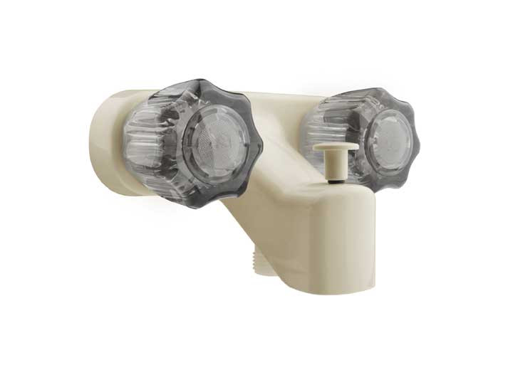 Dura Faucet - Rv Tub & Shower Diverter Faucet  Bisque Parchment - DF-SA110S-BQ