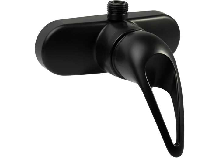 Dura Faucet - Single Lever Rv Shower Faucet  Matte Black - DF-SA150-MB
