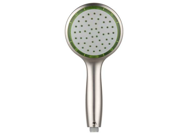 Dura Faucet - Pressure Assist Rv Hand Held Shower Wand  Brushed Satin Nickel - DF-SA470-SN