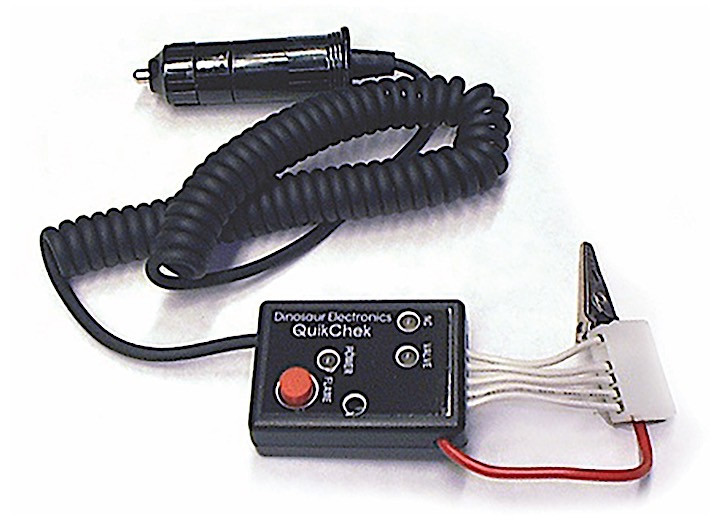Dinosaur Electronics - Portable12 Vdc Ignitor Board Tester That Plugs Into A Cigarette Lighter For Powe - QUIKCHEK