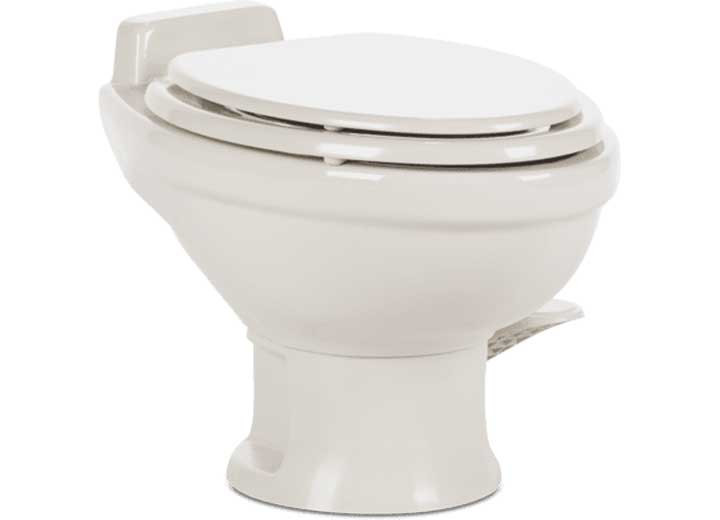Dometic - 321 Gravity Toilet Elongated Ceramic Bowl Bone Lowprofile Height - 9108782774