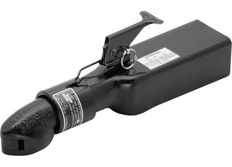 Draw-Tite - Bulldog Coupler Ball Size 2in Tongue Mount Width 3in Straight Channel 7000 Lbs . - 28387