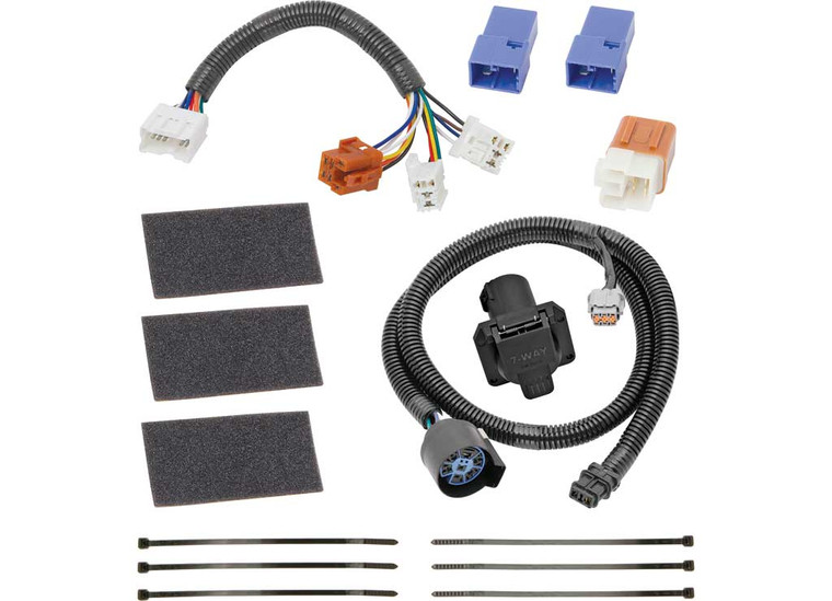 Draw-Tite - 0523 Frontier/0512 Pathfinder/0515 Xterra/0912 Equator 7way Tow Package Wiring Harness - 118266