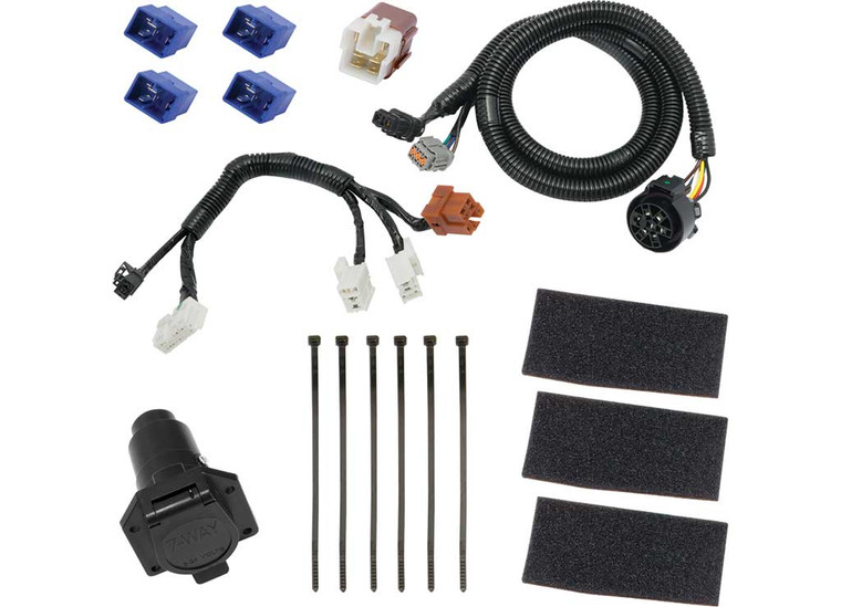Draw-Tite - 1320 Pathfinder/1420 Qx60 Tow Harness 7way Wiring Package - 118273