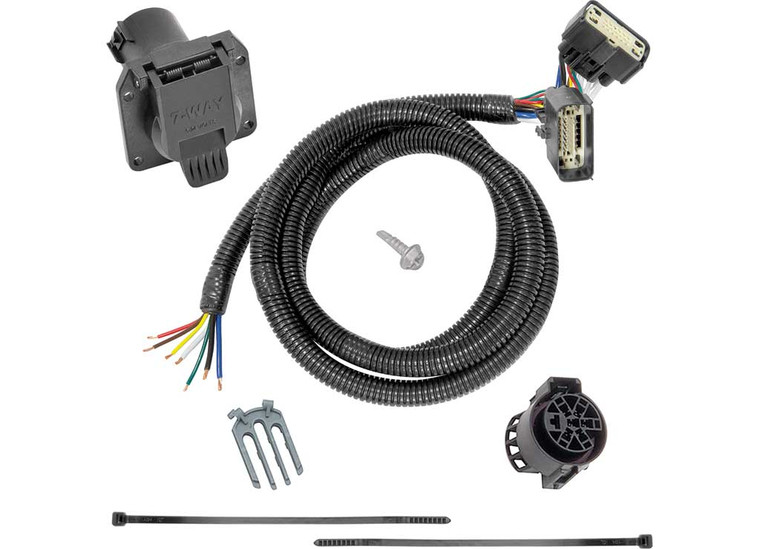 Draw-Tite - 1520 F150 7 Way Tow Harness Wiring Package - 118283