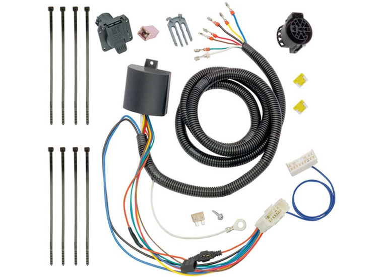 Draw-Tite - 1622 Pilot(all) 7 Way Tow Harness Wiring Package - 118286
