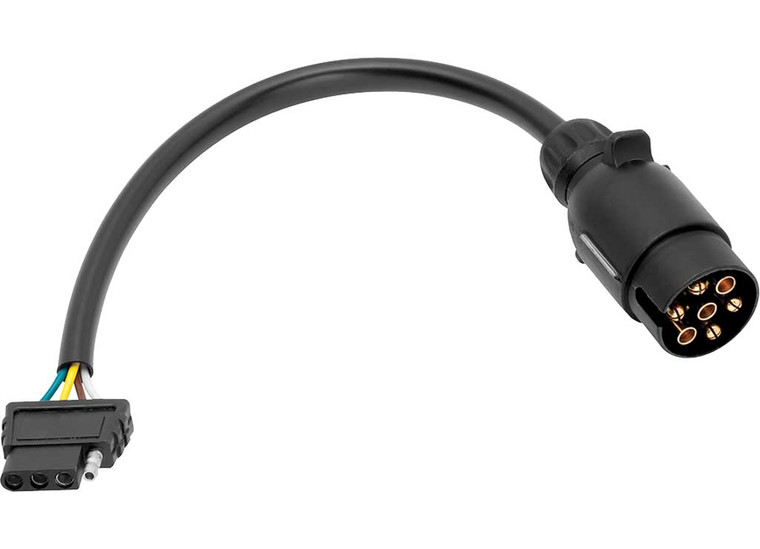 Draw-Tite - 7way European Style Round To 4flat Adapter - 118710