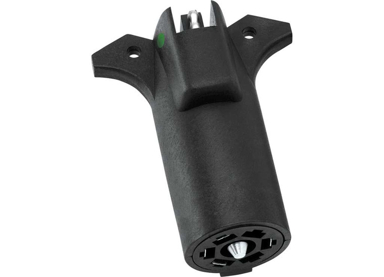 Draw-Tite - 7way Flat Pin To 5flat Adapter W/led Lamp Out Bypass For European Vehicles - 20141