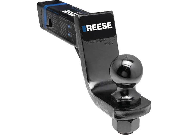 Draw-Tite - Trailer Hitch Ball Mount Starter Kit 2in Square Recvr 4in Drop 7500lb - 21611