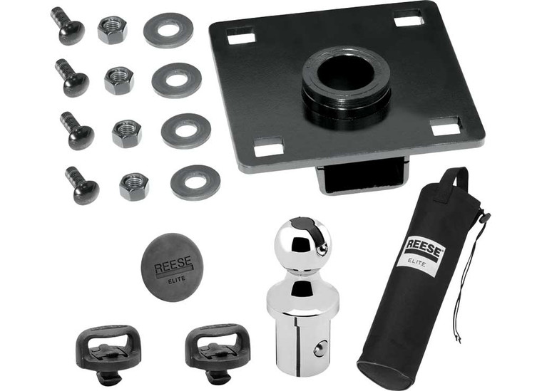 Draw-Tite - Elite Series 11c Ford Hd W/rails Under Bed Gooseneck Hitch(need 30126 Rail Kit If Not Fact Equp) - 30138