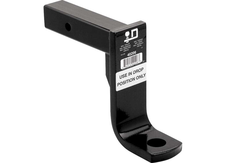 Draw-Tite - Hollow Shank Cls Iv Ball Mount 9in Length X 8in Drop 10000lb W/1 1/4in Ball Hole - 40206