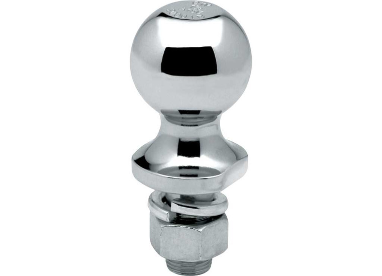 Draw-Tite - 1 7/8in X 3/4in X 3 3/8in 2000lb Chrome Ball - 63814
