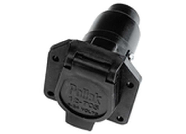 Draw-Tite - Packaged/7 Pole(flat Pin) Plastic Car End - 74126