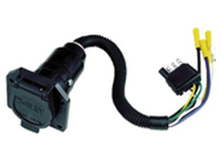 Draw-Tite - 7way Round Plastic Prewired Tone Adapter - 74184