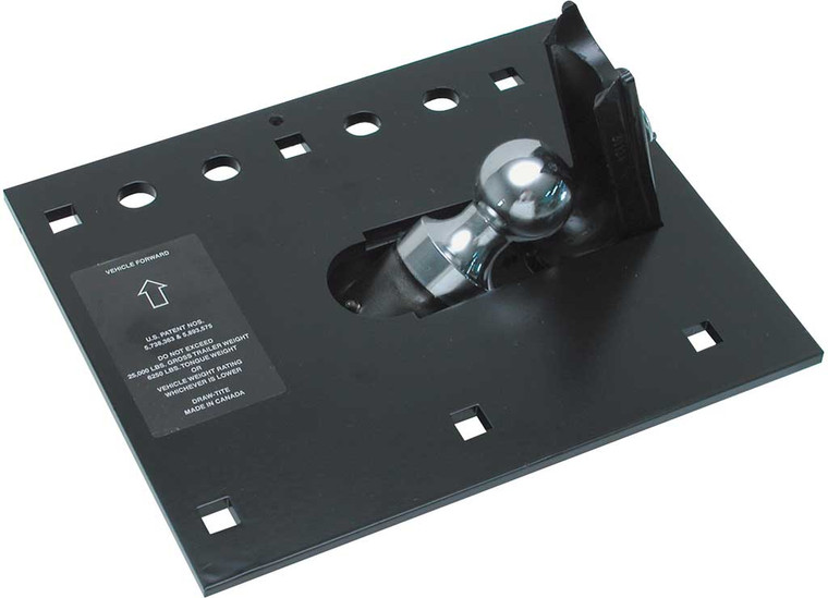 Draw-Tite - 25k Fold Down Gooseneck Hitch(works W/44 & 63 Brkts) - 8339