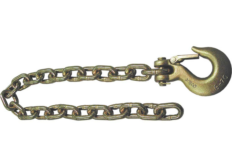 Draw-Tite - Safety Chain  W Clevis Hook (1) 3/8in X 36in Grade 70 26400 Lbs  Bulk - CHA0060324