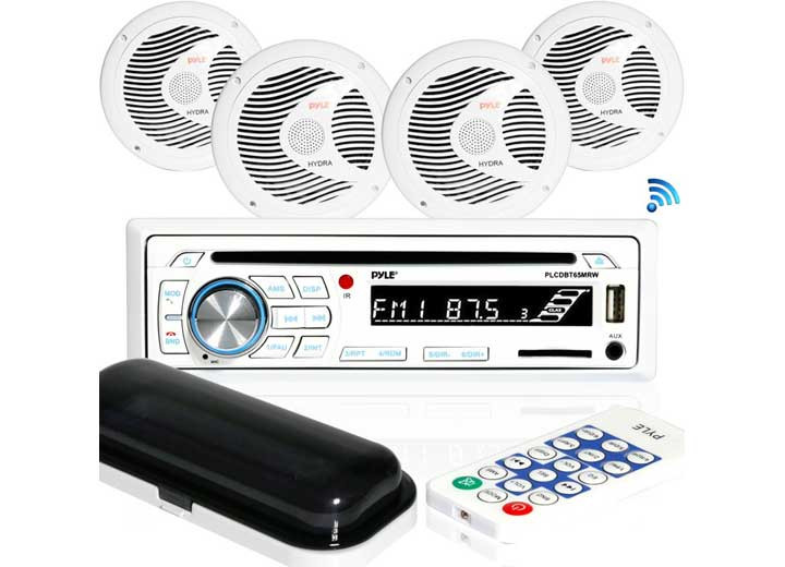 Dana Trading Co. - (4) Marine Radio+speakers 6.5 - PLCDBT85MRW