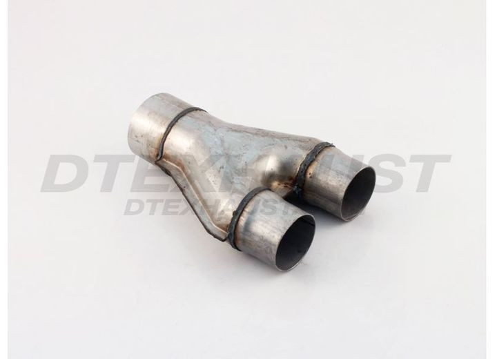 Different Trends - Aluminized Natural Y Pipe 3.00in Id / 2.25in Od - AY-3024
