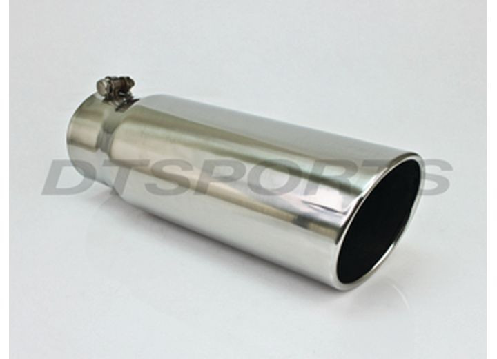 Different Trends - Bolton 6.00in Rolled Slant Diesel Exhaust Tip 4.00in Id / 6.00in Od - BQ9-406015RSL