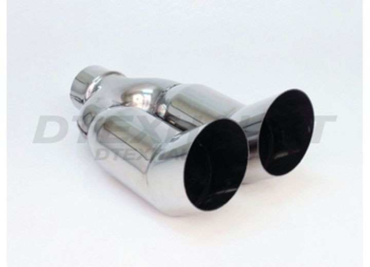 Different Trends - Dtm Tip Ss Exhaust Tip 2.25in Id / 3.00inx3.50in Od - DT-025S