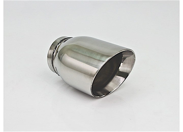 Different Trends - Double Wall Angle Ss Exhaust Tip 2.50in Id / 3.50in Od - DT-25092