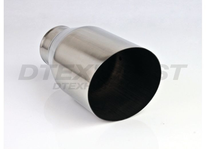 Different Trends - 4.50in Slanted Ss Exhaust Tip 2.50in Id / 4.50in Od - DT-45014