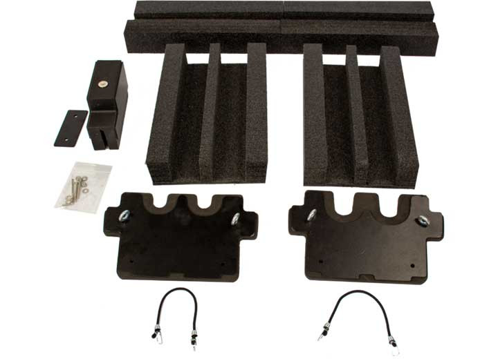 DU-HA - Humpstor All Terrain Optional Gun Rack For Rifle W/scope Black/silver - 70805