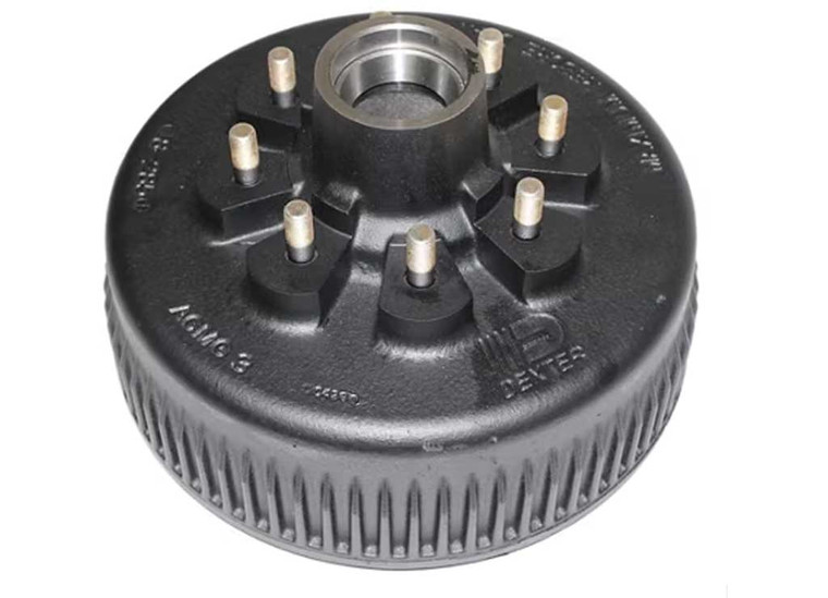 Dexter Axle - Hd 8k 865 9/16 Grs Cups & Studs 4.75 Pilot Raw - 008-285-11