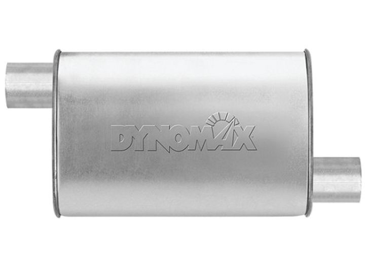 Dynomax Performance Exhaust - Super Turbo Muff Side Inlet  Side Outlet 14in Body - 17732