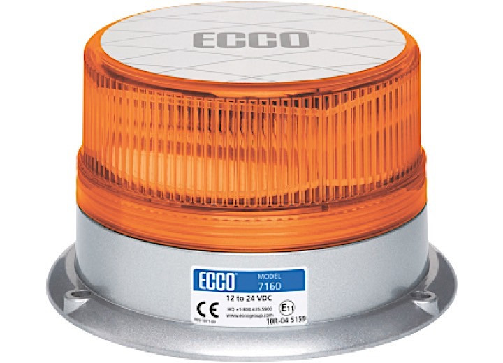 Ecco Safety Group - Led Beacon: Reflex 1224vdc Amber - 7160A