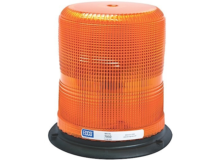 Ecco Safety Group - Led Beacon: Pulse Ii 1248vdc Pulse8 Flash 7in Amber - 7950A