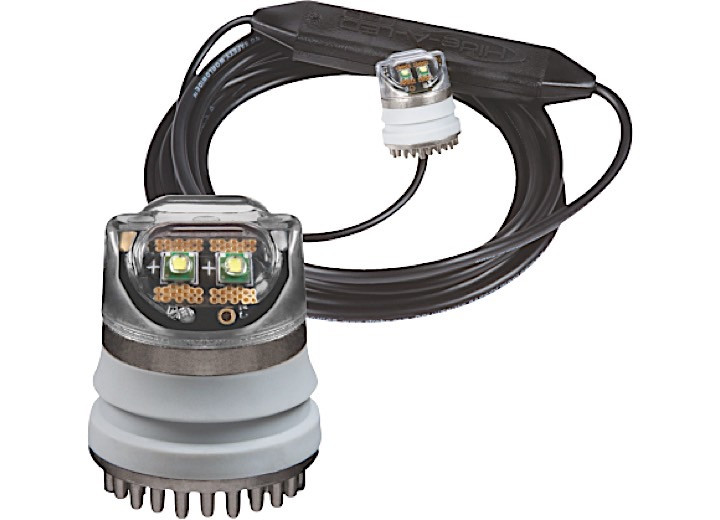 Ecco Safety Group - Led Flasher: Hidealed Plugin Wide (4 Led) 12vdc Amber - 9031A