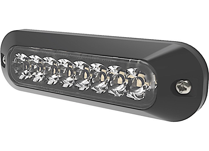 Ecco Safety Group - Directional 8 Led Surface Mount Dual Color 1224vdc Amber/white - ED3744AC