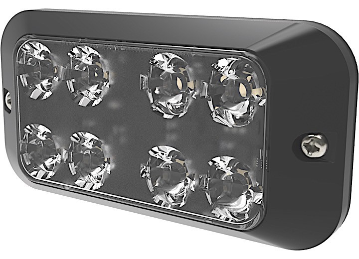 Ecco Safety Group - Directional 8 Led Double Stack Surface Mount 1224v Red - ED3788R