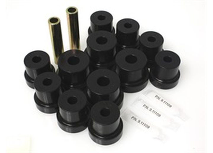 Energy Suspension - Rear Leaf Spring Bushing Setblkperformance Polyurethane - 3.2103G