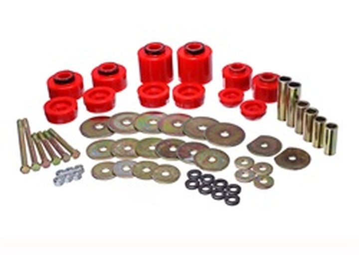 Energy Suspension - Body Mount Set W/hardwareredperformance Polyurethane - 4.4123R