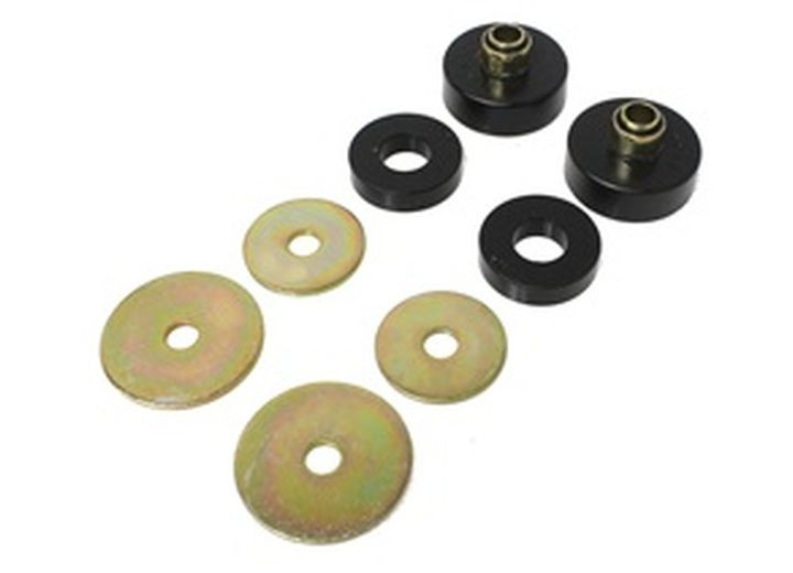 Energy Suspension - Universal Firm Body Mount Bushings W/2 Complete Mountsblkperformance Polyurethane - 9.4101G