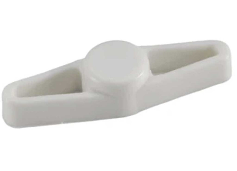 Esco Elkhart Supply - Oval Handle White - 6442