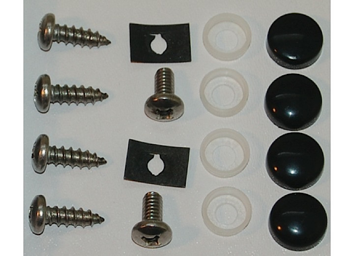 Eurosport - Edi Fasteners Kit Type A Black - 7001-B