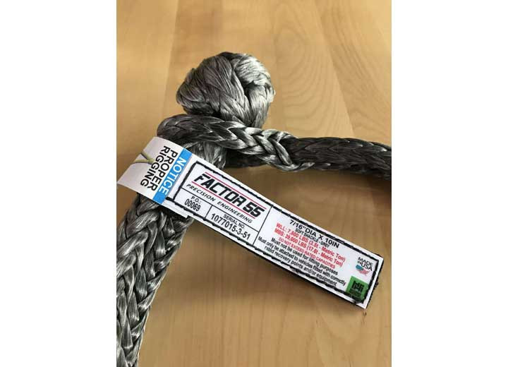 Factor 55 - Standard Duty Soft Shackle 7/16inx10in - 69