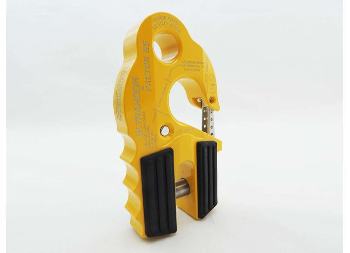 Factor 55 - Ultrahook Winch Hook With Shackle Mount Yellow - 00250-03
