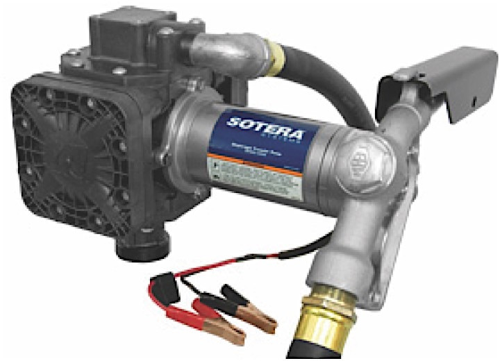 Fill-Rite - 2v Dc Oil Transfer Pump Bung Mount W/ Suction Pipe/manual Nozzle - FR410B