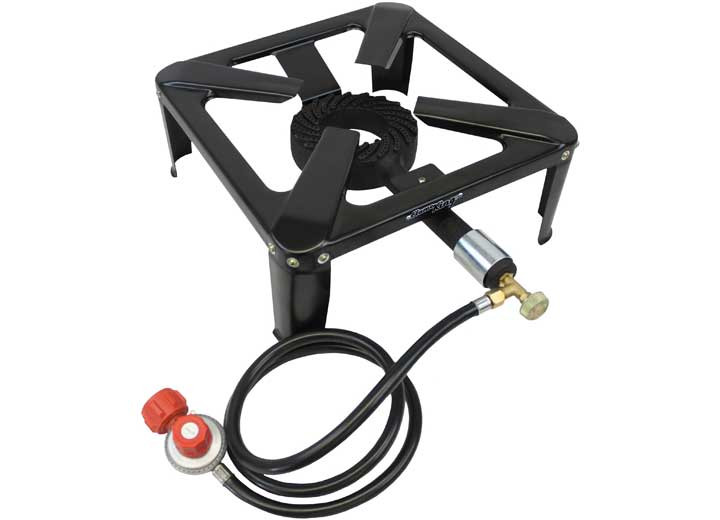 Flame King - 100000 Btu 020 Psi Turkey Fryer Single Propane Burner Bayou Cooker - FK-4P-01E