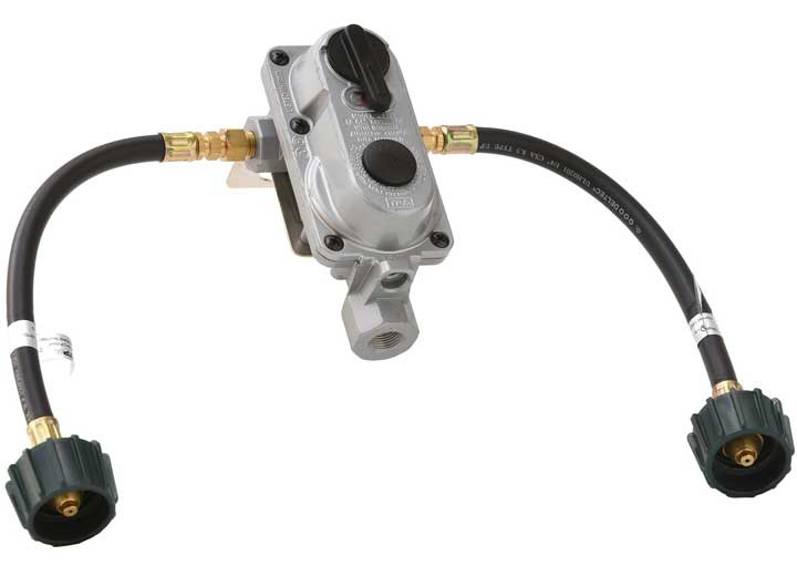 Flame King - Auto Regulator W/pls Cover & L Mnt Bracket & 212in Pigtails - KT12ACR6