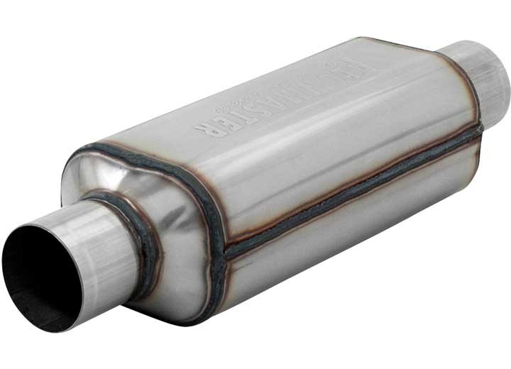 Flowmaster - Hushpower Ii 2.5in/out 4in X 5in X 18in 409s Super Muffler - 12512304