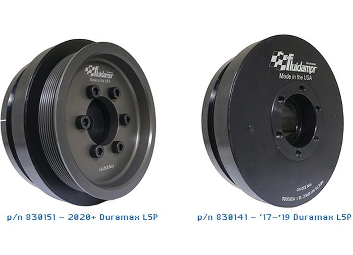 Fluidampr - 1719 Silverado/sierra 2500/3500 6.6l Duramax L5p Harmonic Balancer - 830141