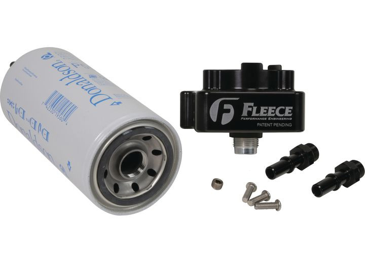 Fleece Performance - Chevy/gm 2500/3500 Duramax L5p Sb Fuel Filter Upgrade Kit - L5P-FFBA-20