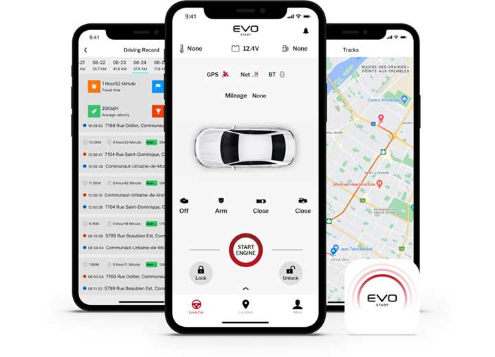 Fortin Systemes Electroniques - Kit Evo Startlte With Connecting Cable Mobile App - EVO-START